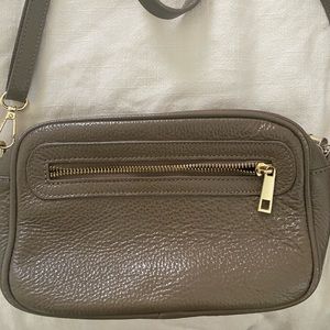 Crossbody Italian leather